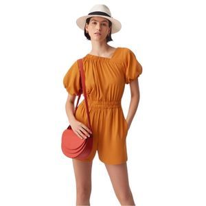 Cuyana Gathered Front Jumpsuit Size XS Mango